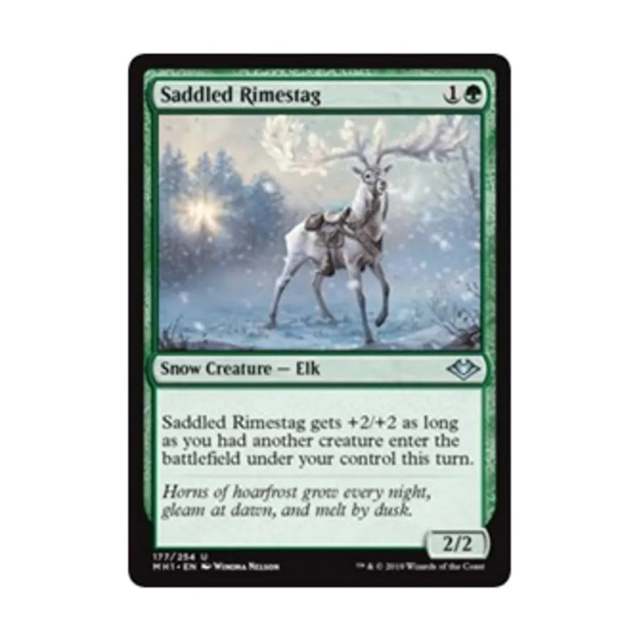 CCG Оседланный Римстаг (U), MTG - Modern Horizons 
CCG Оседланный Римстаг (U), MTG - Modern Horizons