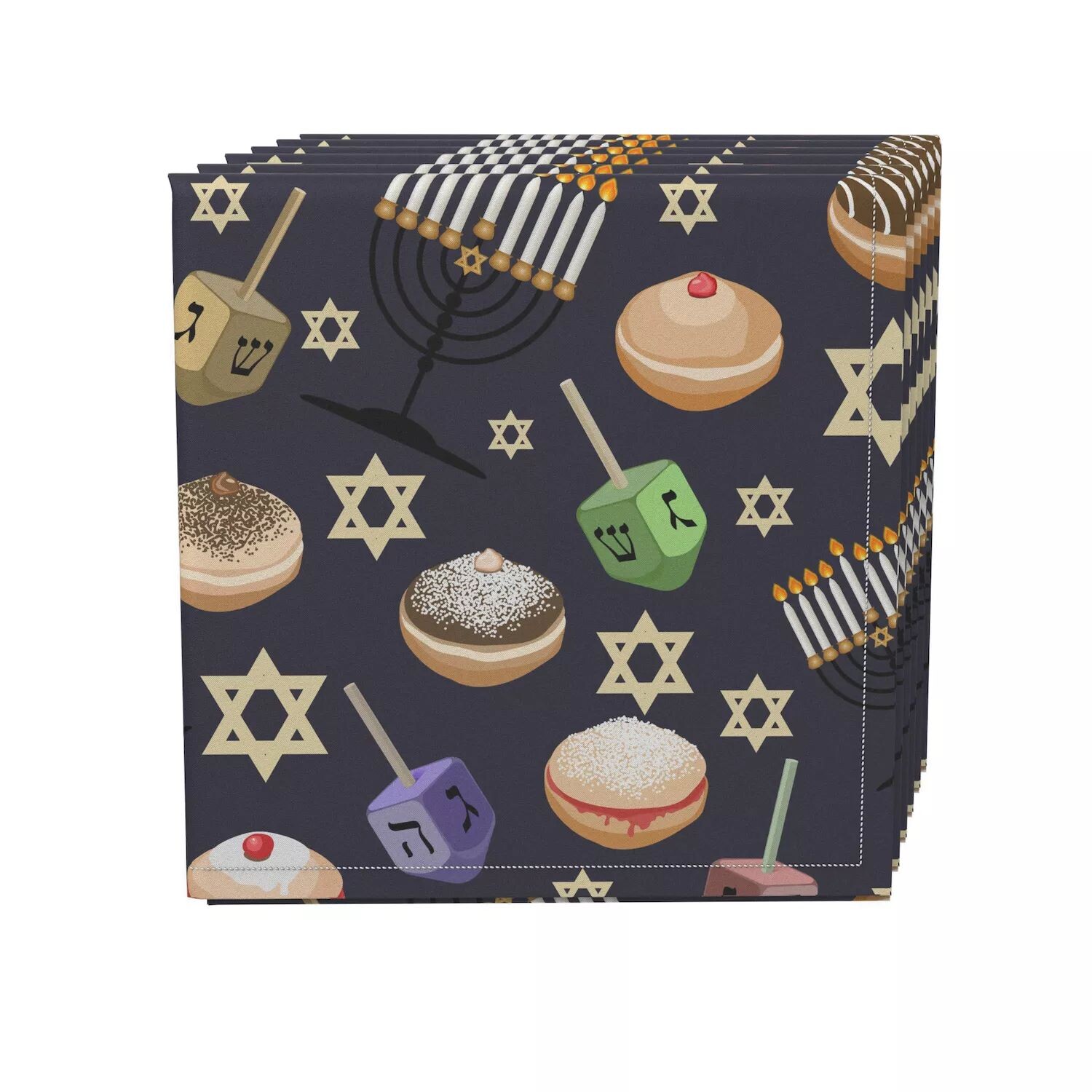 Набор салфеток, 100 % полиэстер, набор из 4 шт., 18x18 дюймов Dreidel Delightfulness
Набор салфеток, 100 % полиэстер, набор из 4 шт., 18x18 дюймов Dreidel Delightfulness