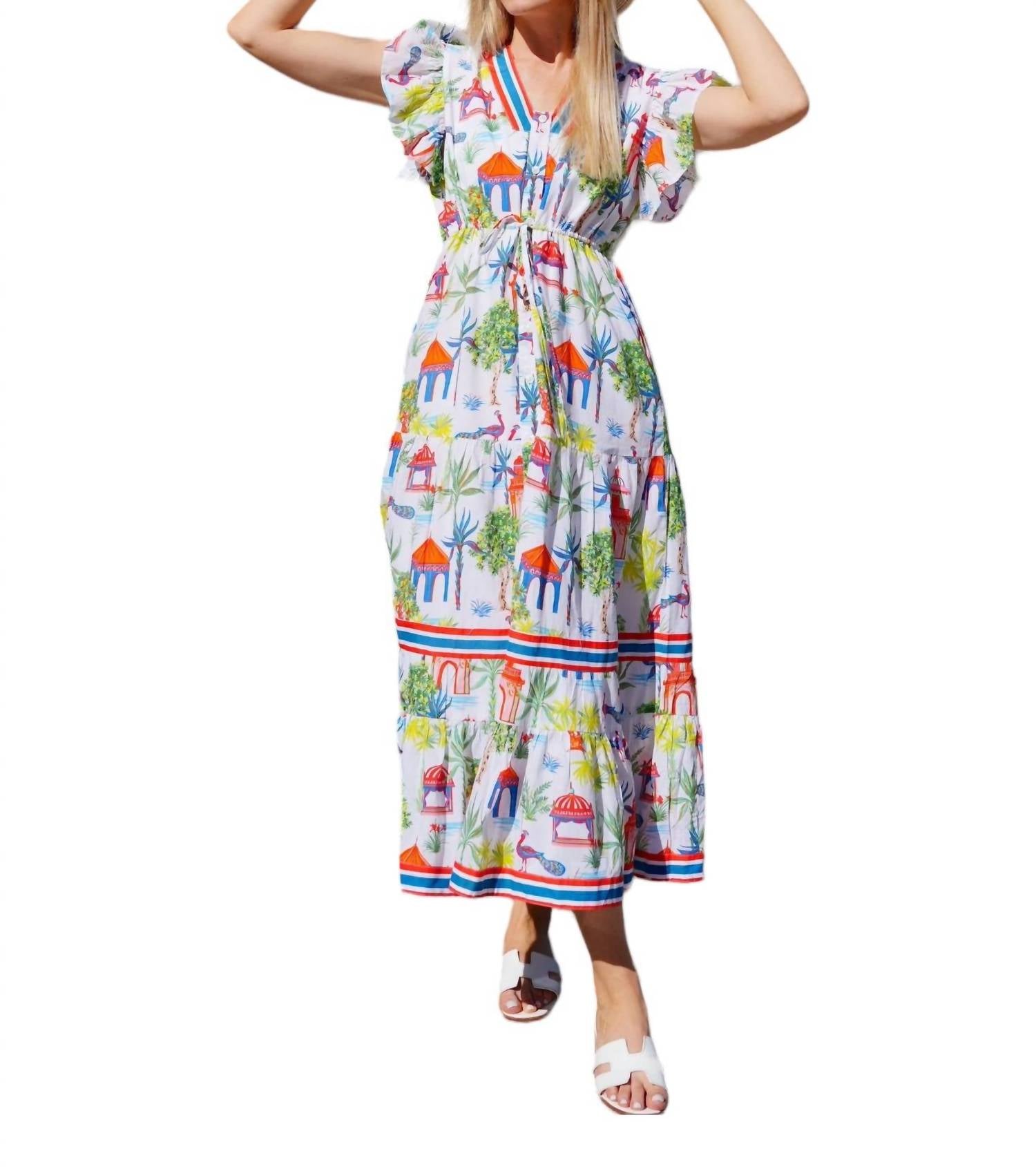 Платье макси Amalfi в павлиньем цвете IslaPayal, цвет peacock
Платье макси Amalfi в павлиньем цвете IslaPayal, цвет peacock