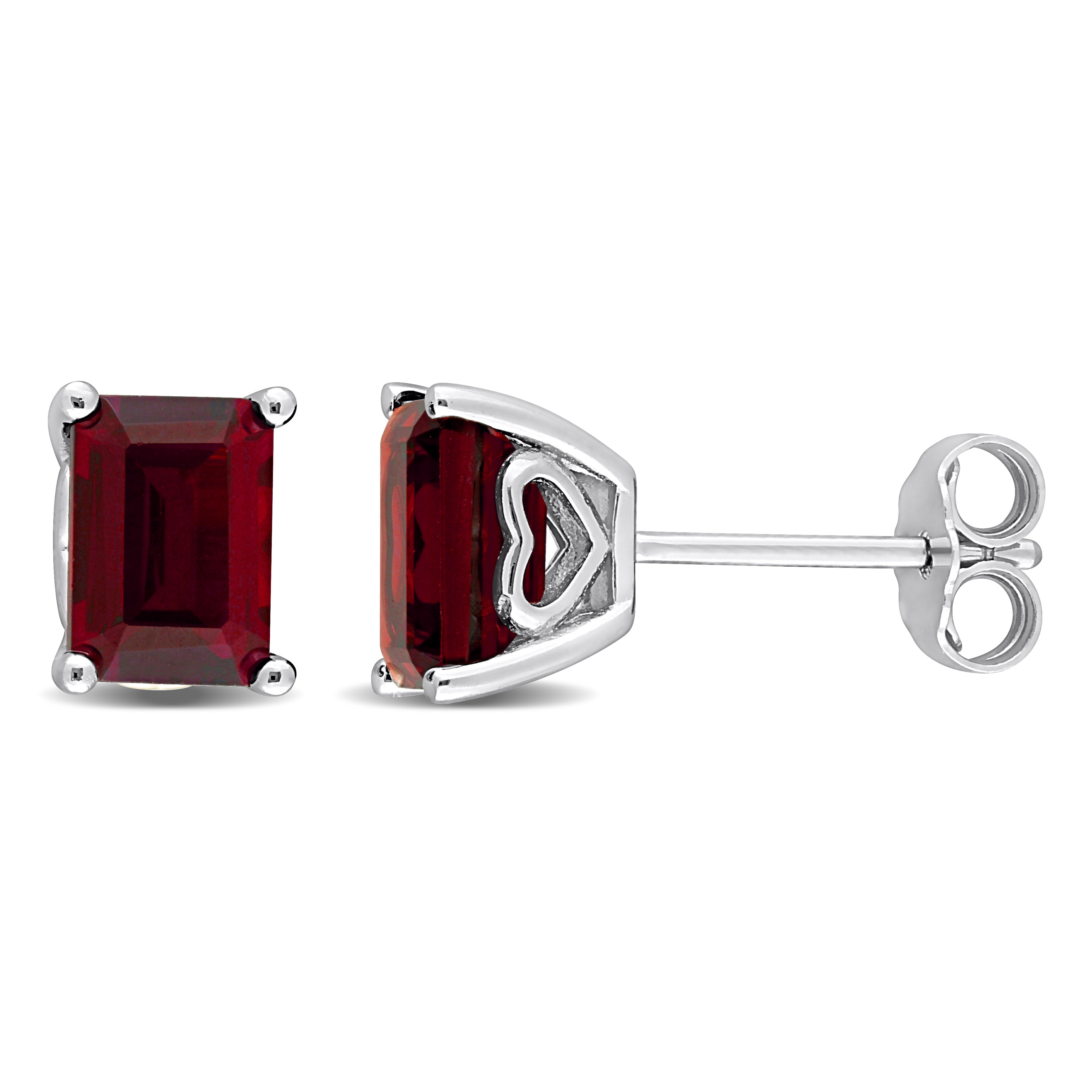 Серьги-гвоздики с гранатом изумрудной огранки TGW 2 1/2 карата из стерлингового серебра Mimi & Max, красный
Серьги-гвоздики с гранатом изумрудной огранки TGW 2 1/2 карата из стерлингового серебра Mimi & Max, красный