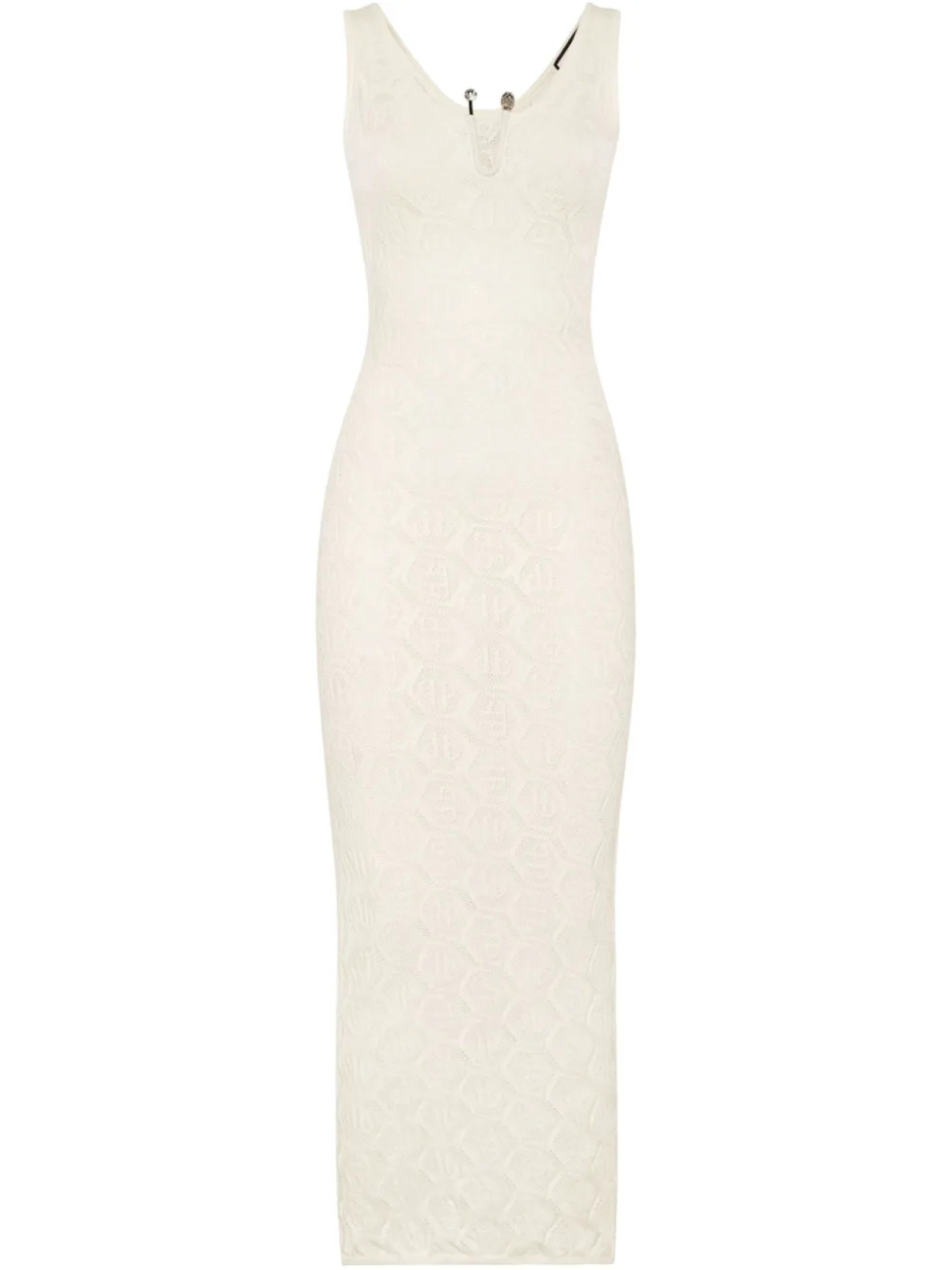 Philipp Plein платье миди с монограммой, белый
Philipp Plein платье миди с монограммой, белый