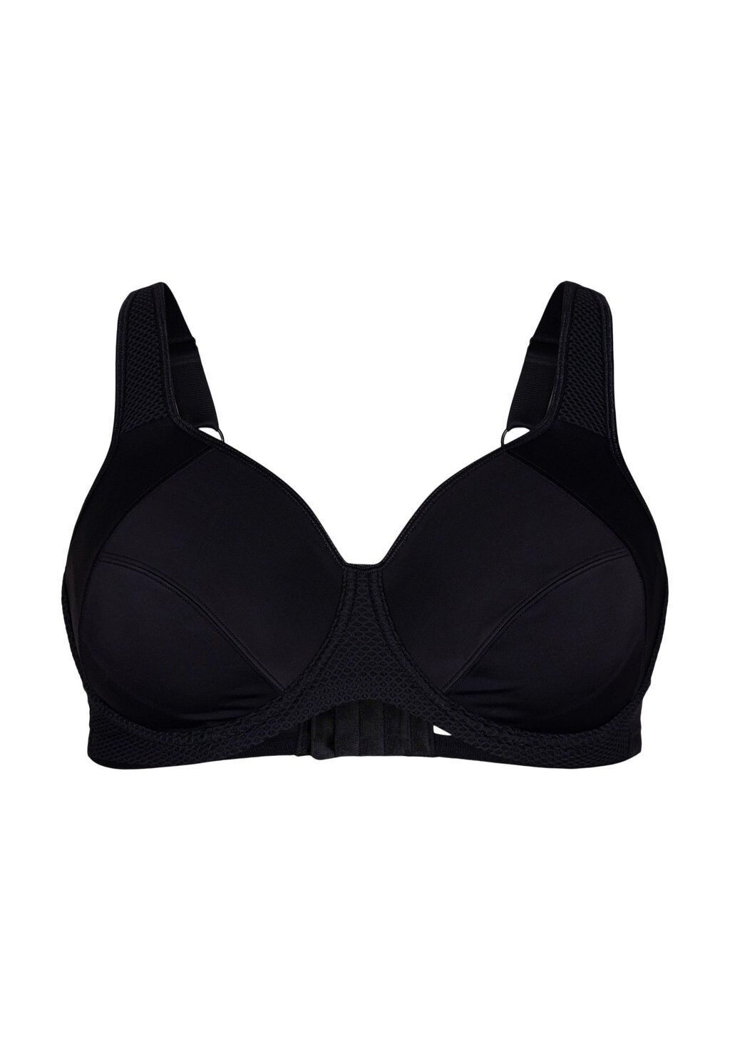 Бюстгальтер на косточках CORE MIT BÜGEL Active by Zizzi, черный
Бюстгальтер на косточках CORE MIT BÜGEL Active by Zizzi, черный