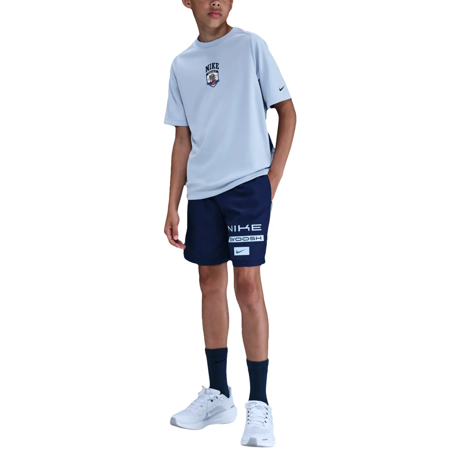 Nike Футболка dri fit multi для подростков
Nike Футболка dri fit multi для подростков