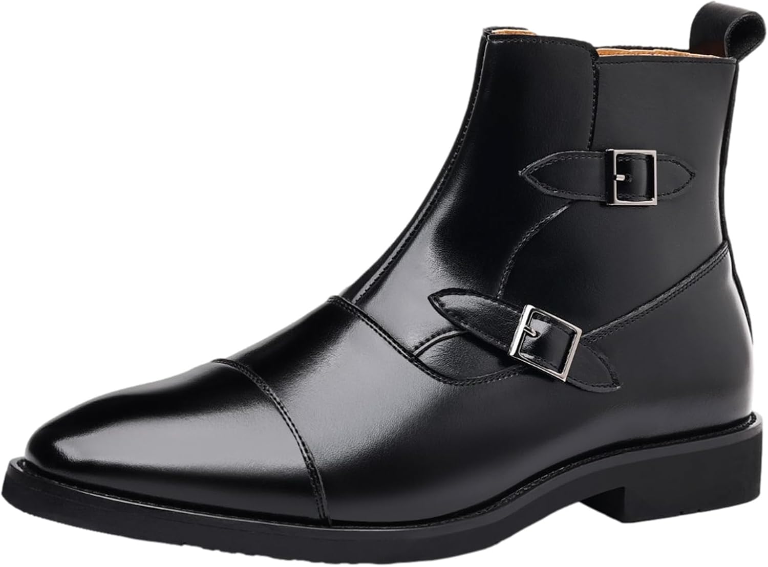 Мужские элегантные ботинки ANUFER с заостренным носком, ремешками с пряжками, молнией и имитацией кожи, черный
Мужские элегантные ботинки ANUFER с заостренным носком, ремешками с пряжками, молнией и имитацией кожи, черный