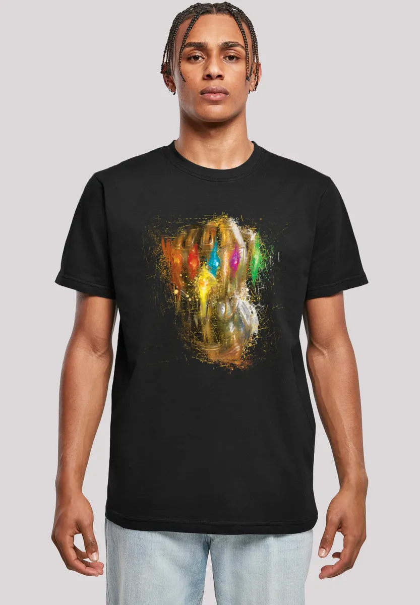 Футболка F4NT4STIC "Marvel Avengers Endgame Infinity Gauntlet Splatter", мужская, премиальный товар, стандартный крой, базовая модель, принт с логотипом, черный
Футболка F4NT4STIC "Marvel Avengers Endgame Infinity Gauntlet Splatter", мужская, премиальный товар, стандартный крой, базовая модель, принт с логотипом, черный