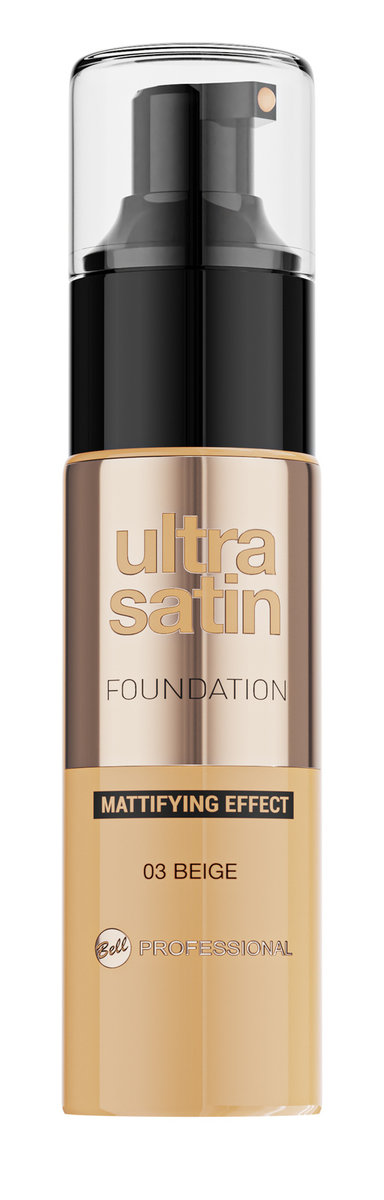 Bell, Professional Ultra Satin Foundation 3, Тональная основа для лица 
Bell, Professional Ultra Satin Foundation 3, Тональная основа для лица
