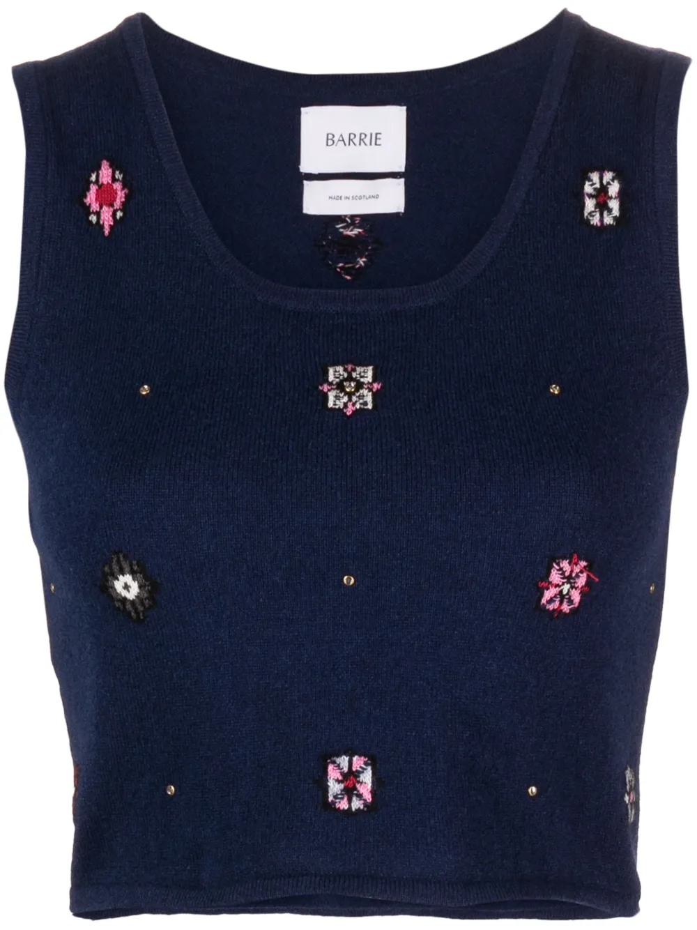 Укороченные топ с цветочной вышивкой Barrie, синий
Укороченные топ с цветочной вышивкой Barrie, синий