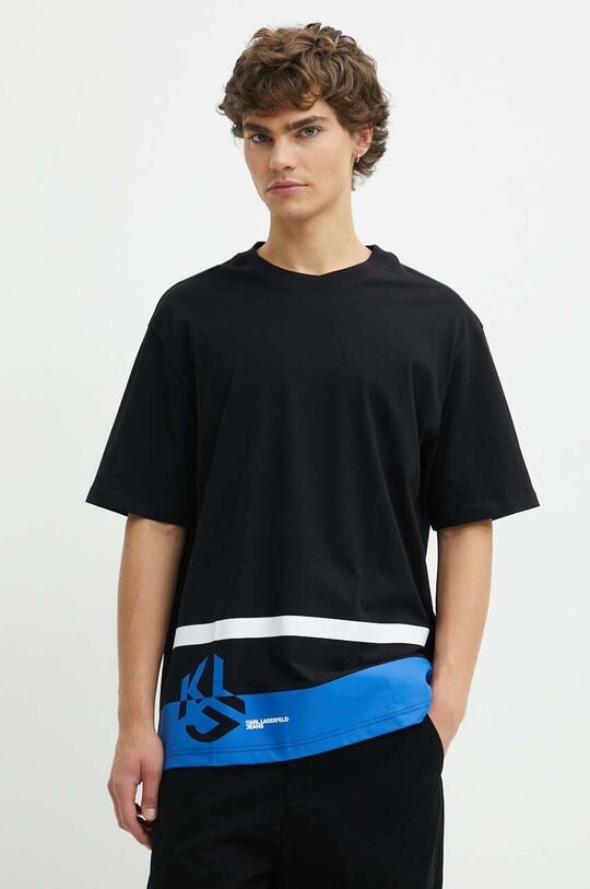 Хлопковая футболка Karl Lagerfeld Jeans, черный
Хлопковая футболка Karl Lagerfeld Jeans, черный