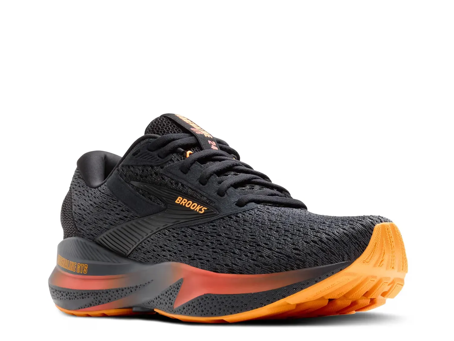 Кроссовки для бега Adrenaline GTS 24 - мужские Brooks, Black/Orange
Кроссовки для бега Adrenaline GTS 24 - мужские Brooks, Black/Orange