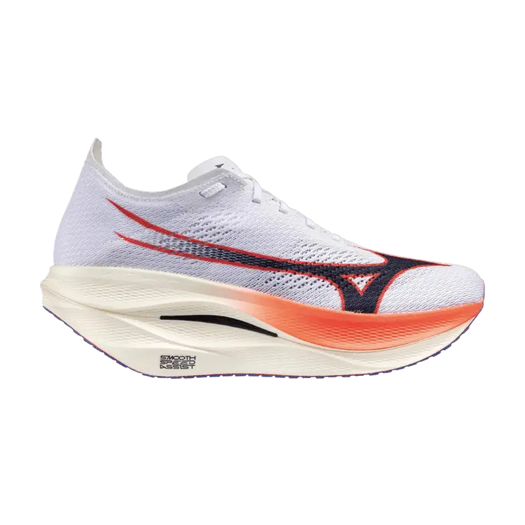 Кроссовки Mizuno Wave Rebellion Pro 3, White Baritone Blue Fiery Coral
Кроссовки Mizuno Wave Rebellion Pro 3, White Baritone Blue Fiery Coral