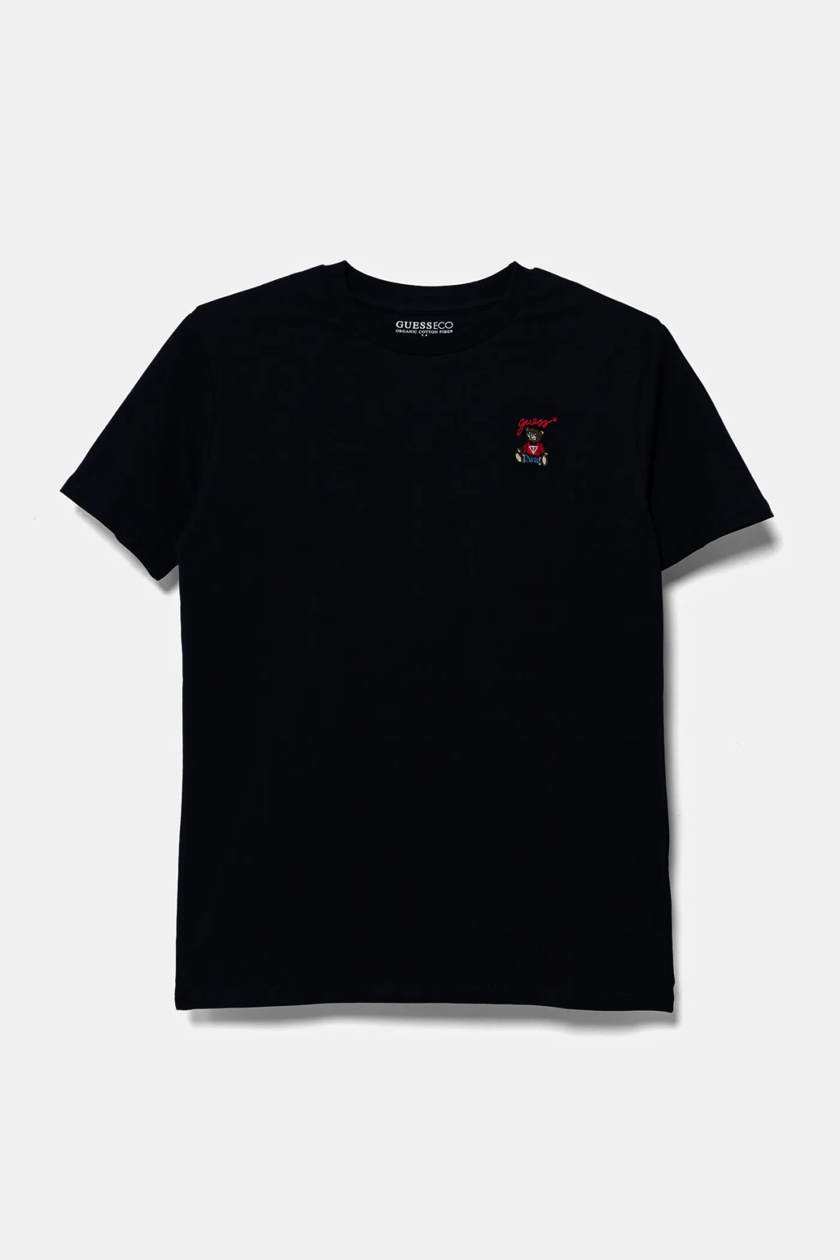 Хлопковая футболка для детей Guess, темно-синий
Хлопковая футболка для детей Guess, темно-синий