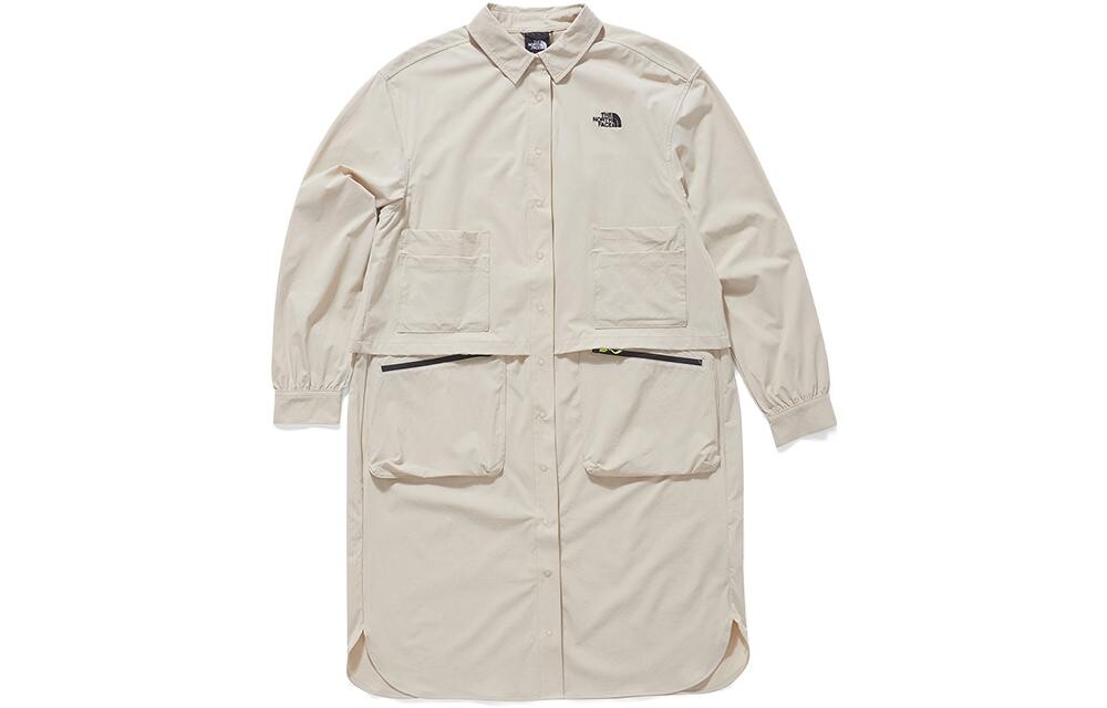 Платье с длинными рукавами женское цвета хаки The North Face 
Платье с длинными рукавами женское цвета хаки The North Face