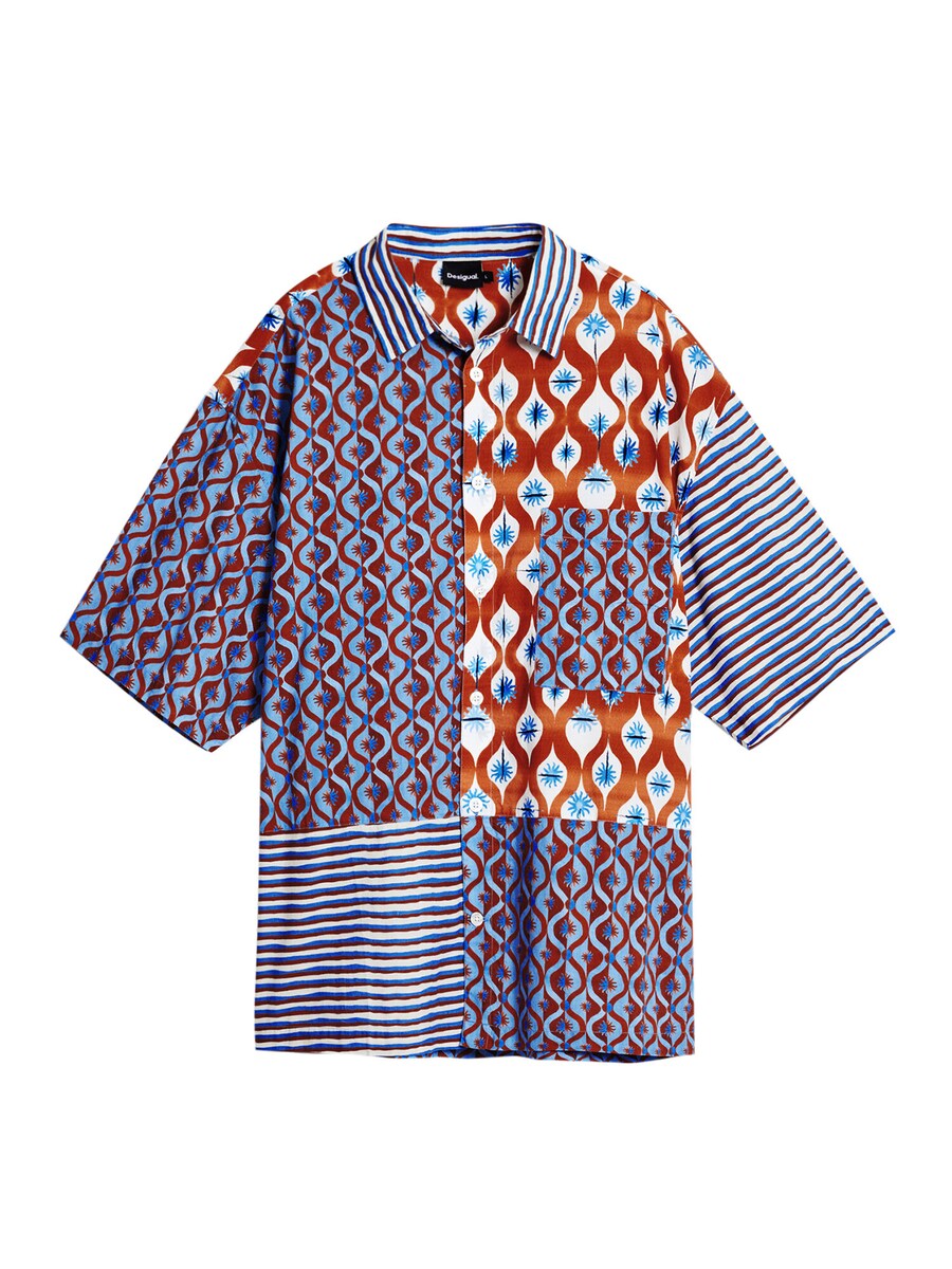 Рубашка на пуговицах классического кроя Desigual, Mixed Colors
Рубашка на пуговицах классического кроя Desigual, Mixed Colors