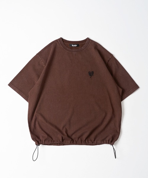 Футболка на шнуровке в винтажном стиле Kutir, коричневый
Футболка на шнуровке в винтажном стиле Kutir, коричневый