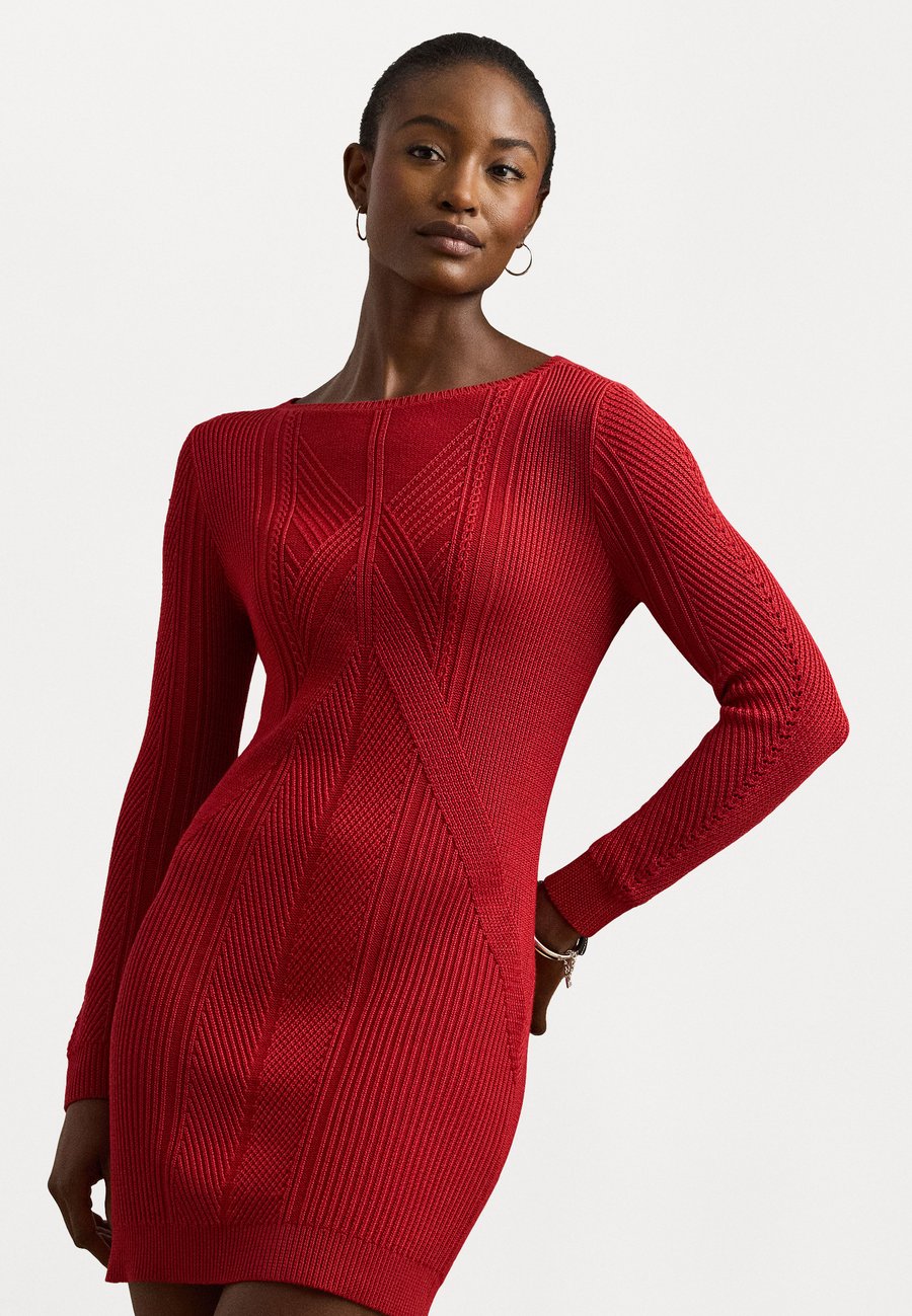 Платье Lauren Ralph Lauren Pointelle Cotton Blend Sweater Dress, Madison Red/Red
Платье Lauren Ralph Lauren Pointelle Cotton Blend Sweater Dress, Madison Red/Red