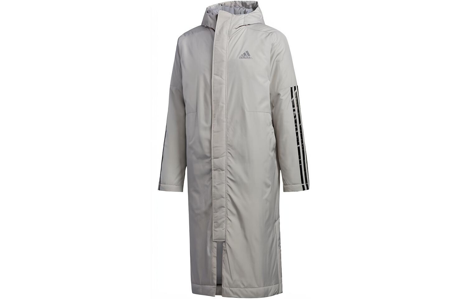 Стеганая куртка мужская серая Adidas, серый 
Стеганая куртка мужская серая Adidas, серый