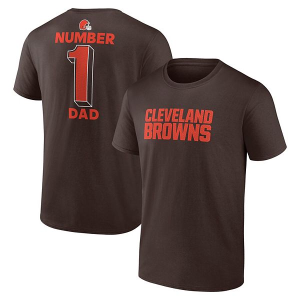 Мужская футболка Cleveland Browns #1 Dad коричневого цвета Unbranded
Мужская футболка Cleveland Browns #1 Dad коричневого цвета Unbranded