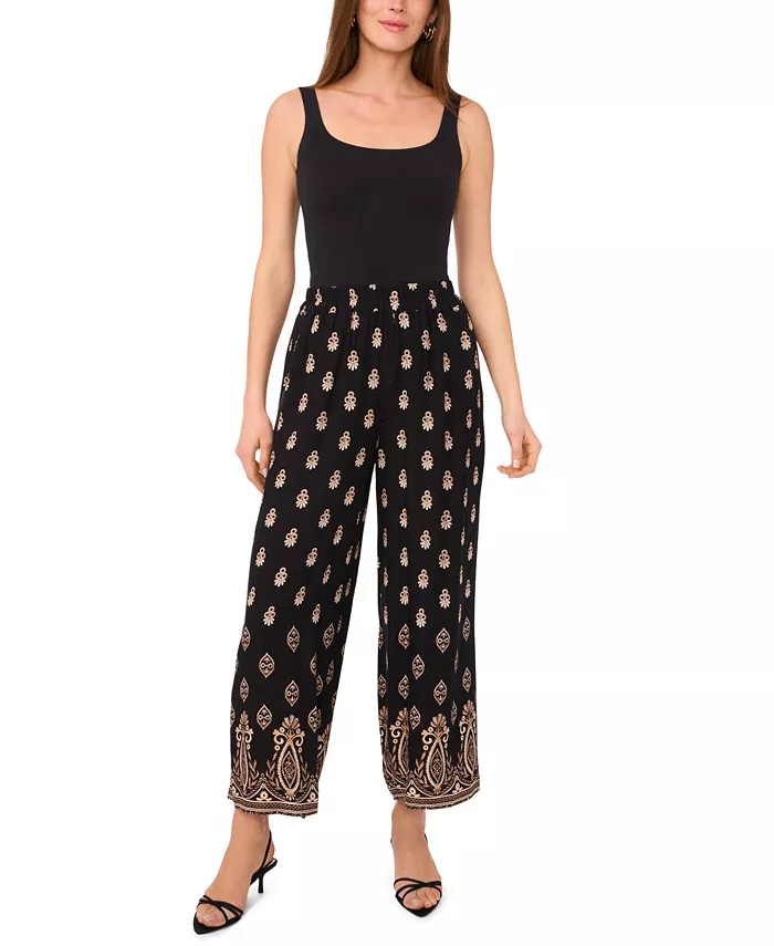 Женские брюки-клеш с принтом "бордер" на резинке Vince Camuto, мультиколор
Женские брюки-клеш с принтом "бордер" на резинке Vince Camuto, мультиколор