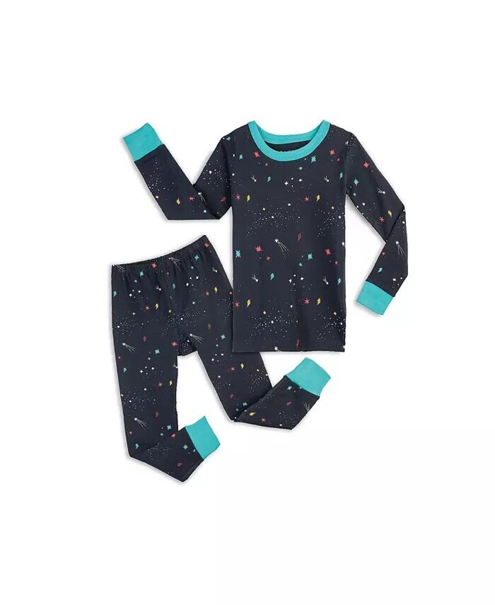 Пижама для малышей из 100% хлопка, соответствующая принципам справедливой торговли, облегающая, комплект из 2 предметов Mightly, черный
Пижама для малышей из 100% хлопка, соответствующая принципам справедливой торговли, облегающая, комплект из 2 предметов Mightly, черный