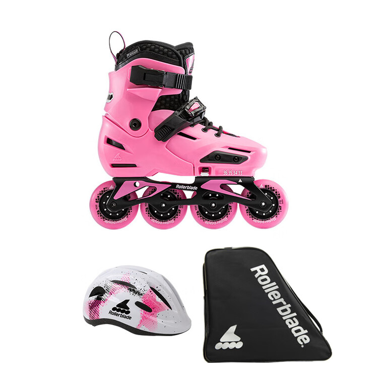 RollerBlade Детские роликовые коньки Inline для девочек, регулируемые, для начинающих, светло-розовый/черный (Premium Set A), размер M (33-36 см)
RollerBlade Детские роликовые коньки Inline для девочек, регулируемые, для начинающих, светло-розовый/черный (Premium Set A), размер M (33-36 см)