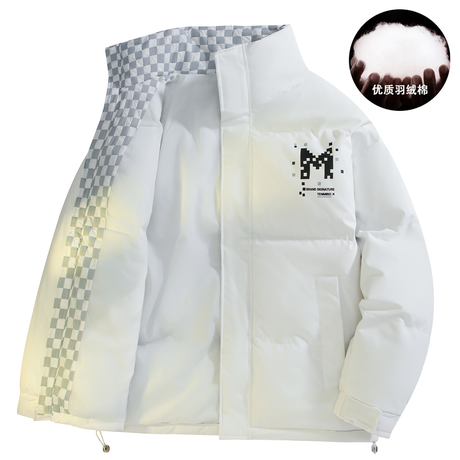 Стеганая куртка унисекс TEN MIRO, Черный
Стеганая куртка унисекс TEN MIRO, Черный