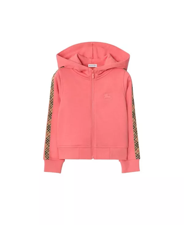 Детская хлопковая толстовка на молнии с клетчатой отделкой - для малышек и для девочек постарше. Burberry, розовый
Детская хлопковая толстовка на молнии с клетчатой отделкой - для малышек и для девочек постарше. Burberry, розовый