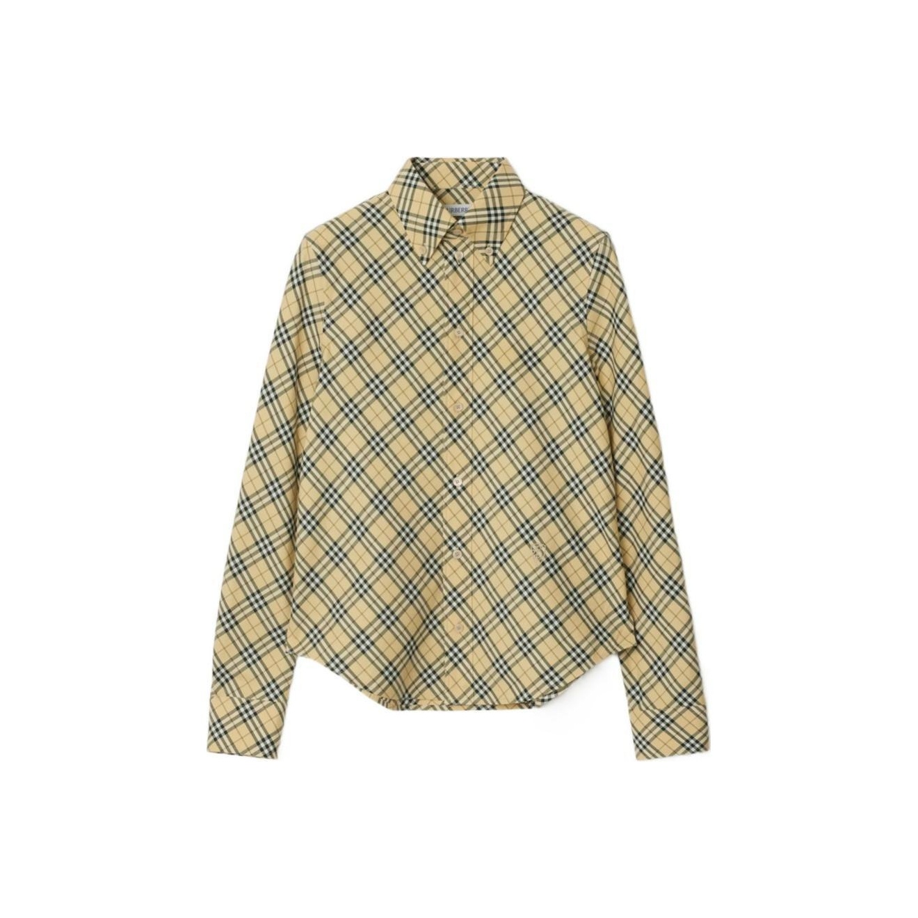 Клетчатая хлопковая рубашка Burberry, бежево-желтый
Клетчатая хлопковая рубашка Burberry, бежево-желтый