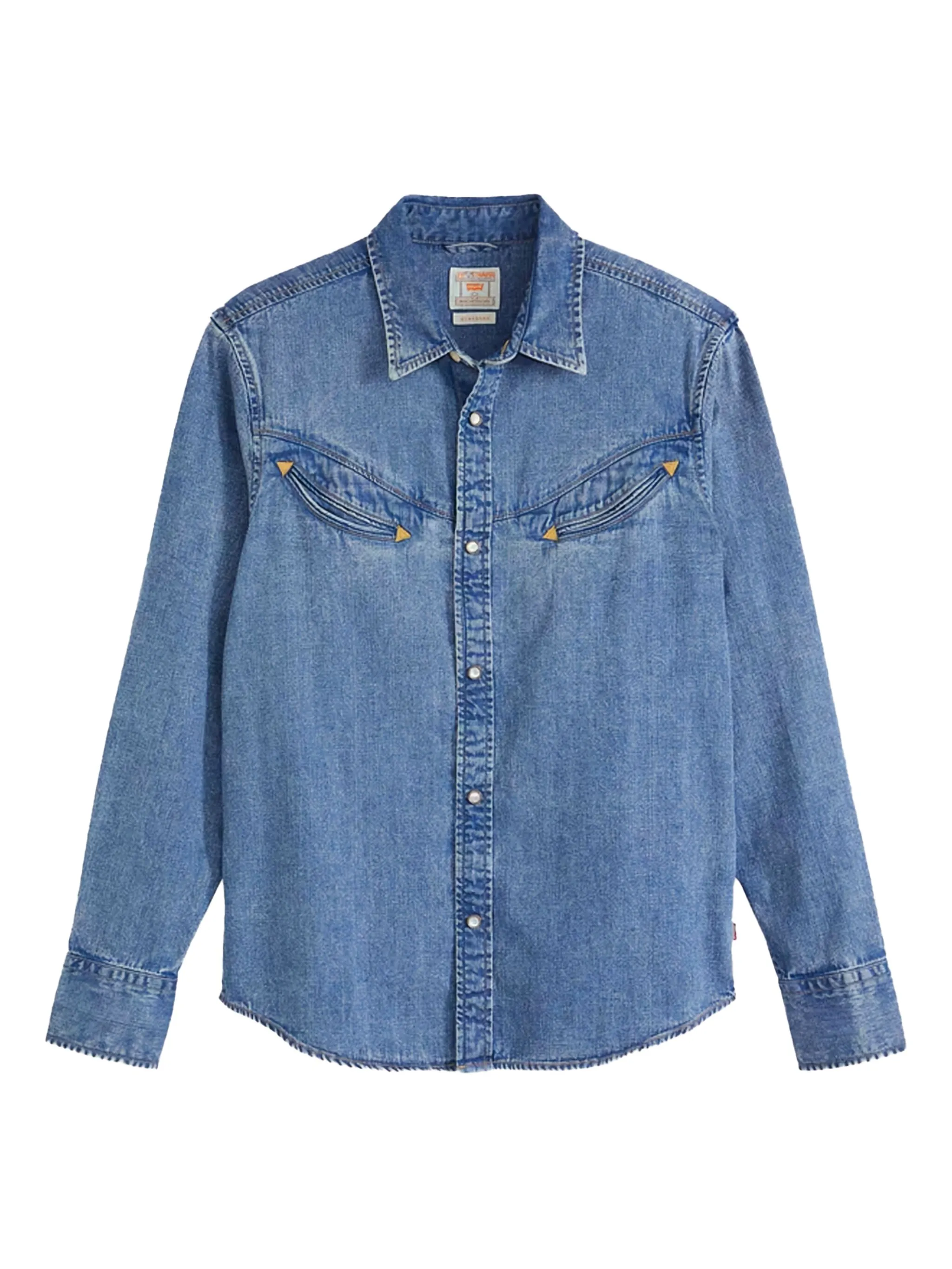 Джинсовая рубашка с карманами Levi'S, синий
Джинсовая рубашка с карманами Levi'S, синий