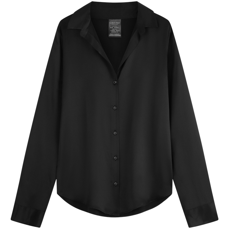 Calvin Klein Пижамная блузка Women's Space Black
Calvin Klein Пижамная блузка Women's Space Black