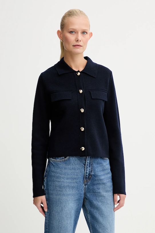 Кардиган из смесовой шерсти Morgan, темно-синий
Кардиган из смесовой шерсти Morgan, темно-синий