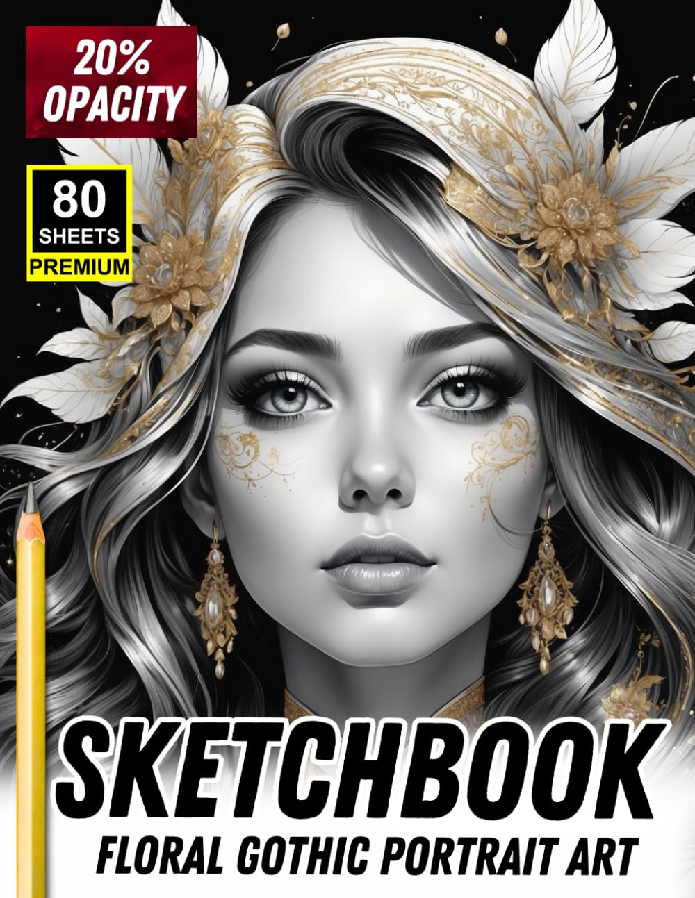 Floral Gothic Portrait Art Sketchbook: A Stunning Tracing & Practice Guide Featuring Tattoo-Style Flower Queens (Independently published)
Floral Gothic Portrait Art Sketchbook: A Stunning Tracing & Practice Guide Featuring Tattoo-Style Flower Queens (Independently published)