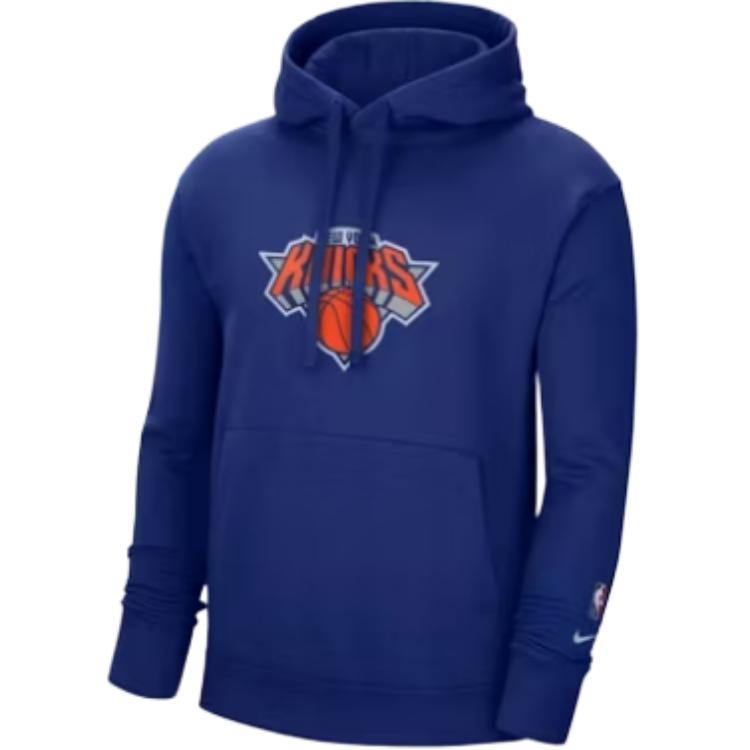 Толстовка с капюшоном из флиса nba new york knicks essential Nike, синий
Толстовка с капюшоном из флиса nba new york knicks essential Nike, синий