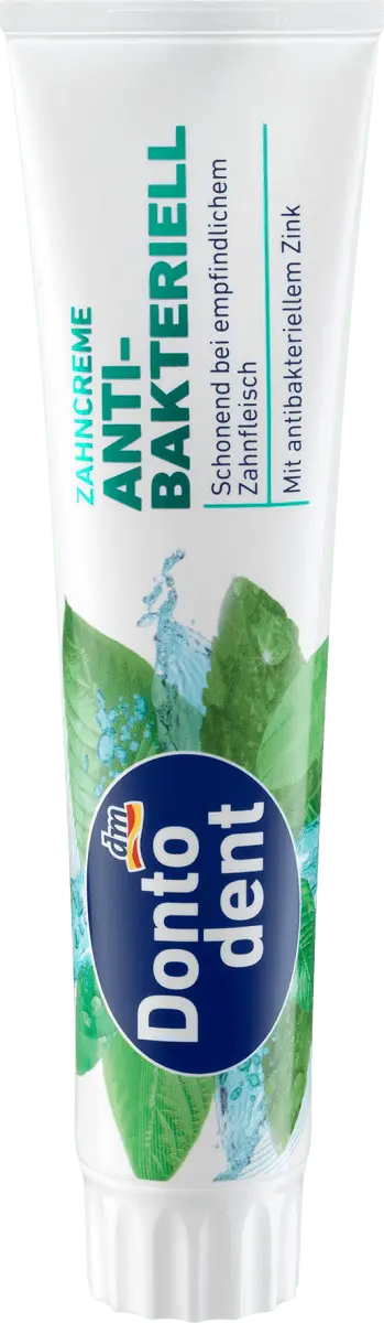 Зубная паста антибактериальная 125 мл. Dontodent
Зубная паста антибактериальная 125 мл. Dontodent
