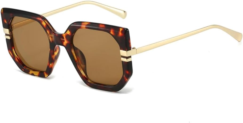 Солнцезащитные очки Polygon для женщин, солнцезащитные очки UV400 в стиле ретро, прозрачные линзы с градиентом Ocean, для мужчин, модный леопардовый принт HHZZYVY, Leopard Tea
Солнцезащитные очки Polygon для женщин, солнцезащитные очки UV400 в стиле ретро, прозрачные линзы с градиентом Ocean, для мужчин, модный леопардовый принт HHZZYVY, Leopard Tea