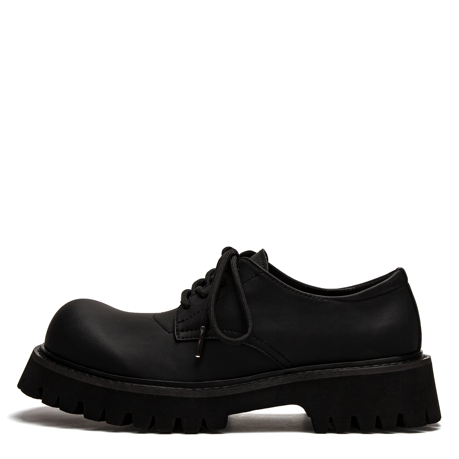 1997K Туфли дерби больших размеров, повседневные, унисекс, черные 
1997K Туфли дерби больших размеров, повседневные, унисекс, черные