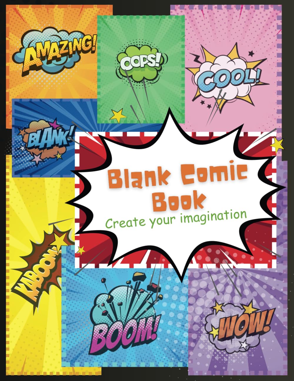 Blank Comic Book: Create you imagination (Independently published)
Blank Comic Book: Create you imagination (Independently published)