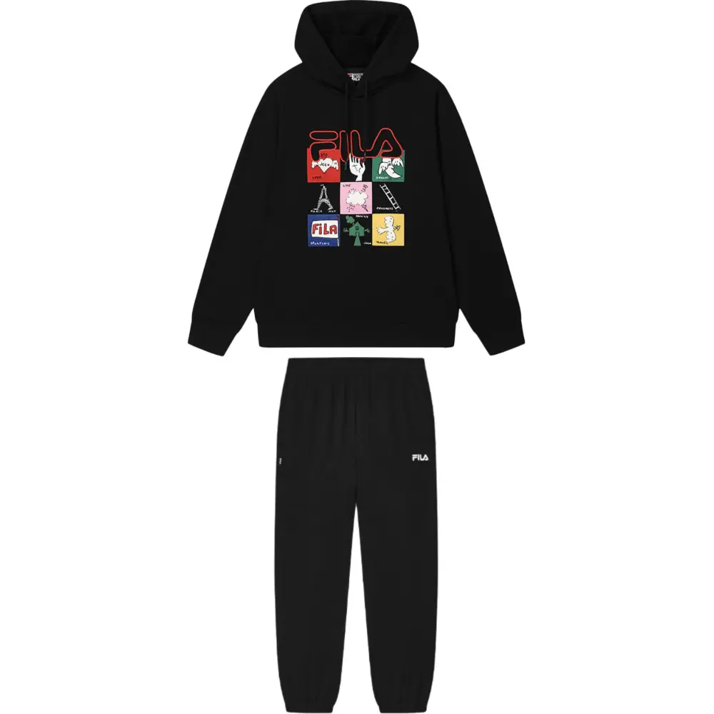 Оригинальный повседневный спортивный костюм для мужчин ORIGINALE FILA, черный
Оригинальный повседневный спортивный костюм для мужчин ORIGINALE FILA, черный