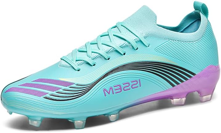 Мужские футбольные бутсы с высоким голенищем среднего и большого размера, бесшовные низкие бутсы с длинными шипами, молодежные профессиональные тренировочные кроссовки для газона, для занятий в зале и на улице Lhyxu, Cyan
Мужские футбольные бутсы с высоким голенищем среднего и большого размера, бесшовные низкие бутсы с длинными шипами, молодежные профессиональные тренировочные кроссовки для газона, для занятий в зале и на улице Lhyxu, Cyan