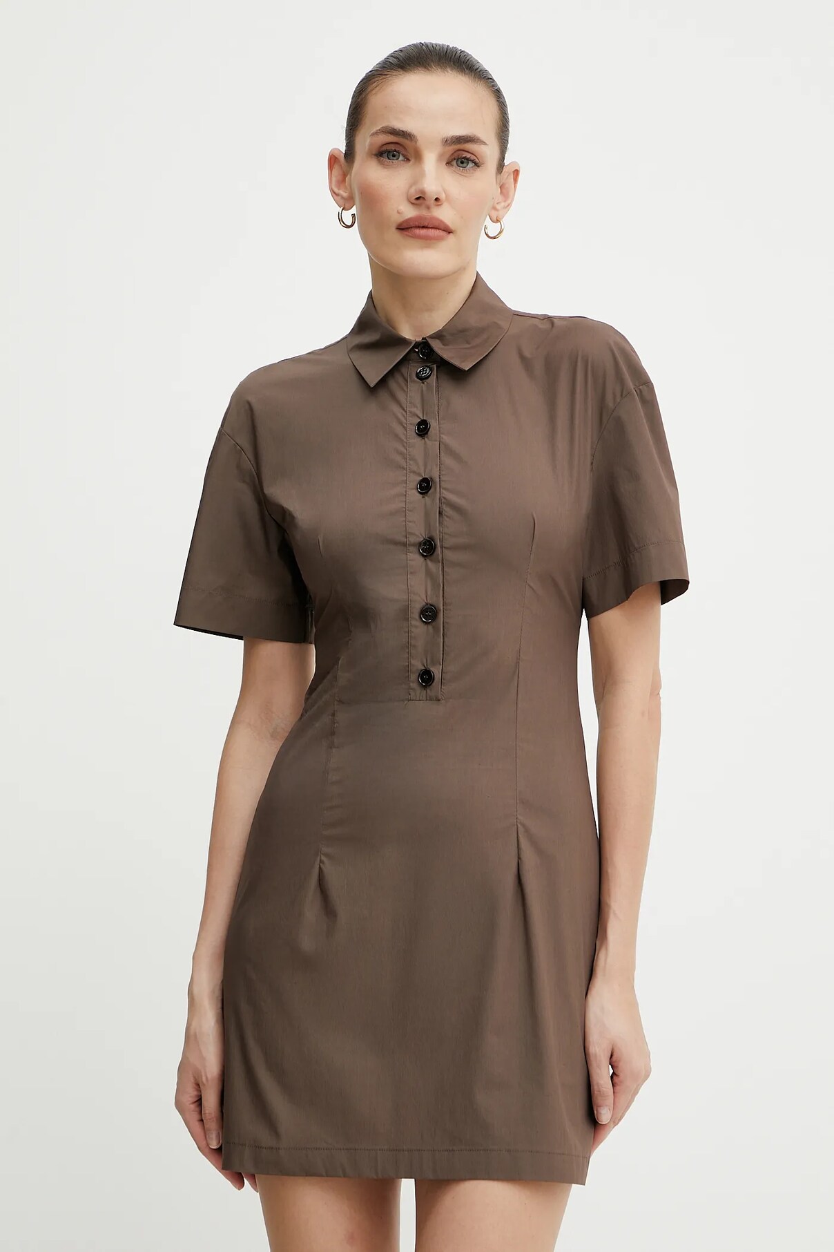 Платье Patrizia Pepe, коричневый
Платье Patrizia Pepe, коричневый