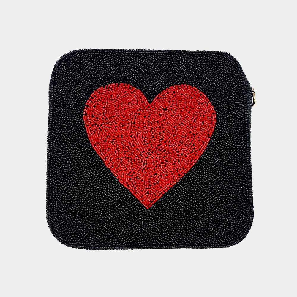 Сумка-кроссбоди квадратная с вышивкой бисером и акцентом в виде сердца FASHNZFAB, черный
Сумка-кроссбоди квадратная с вышивкой бисером и акцентом в виде сердца FASHNZFAB, черный