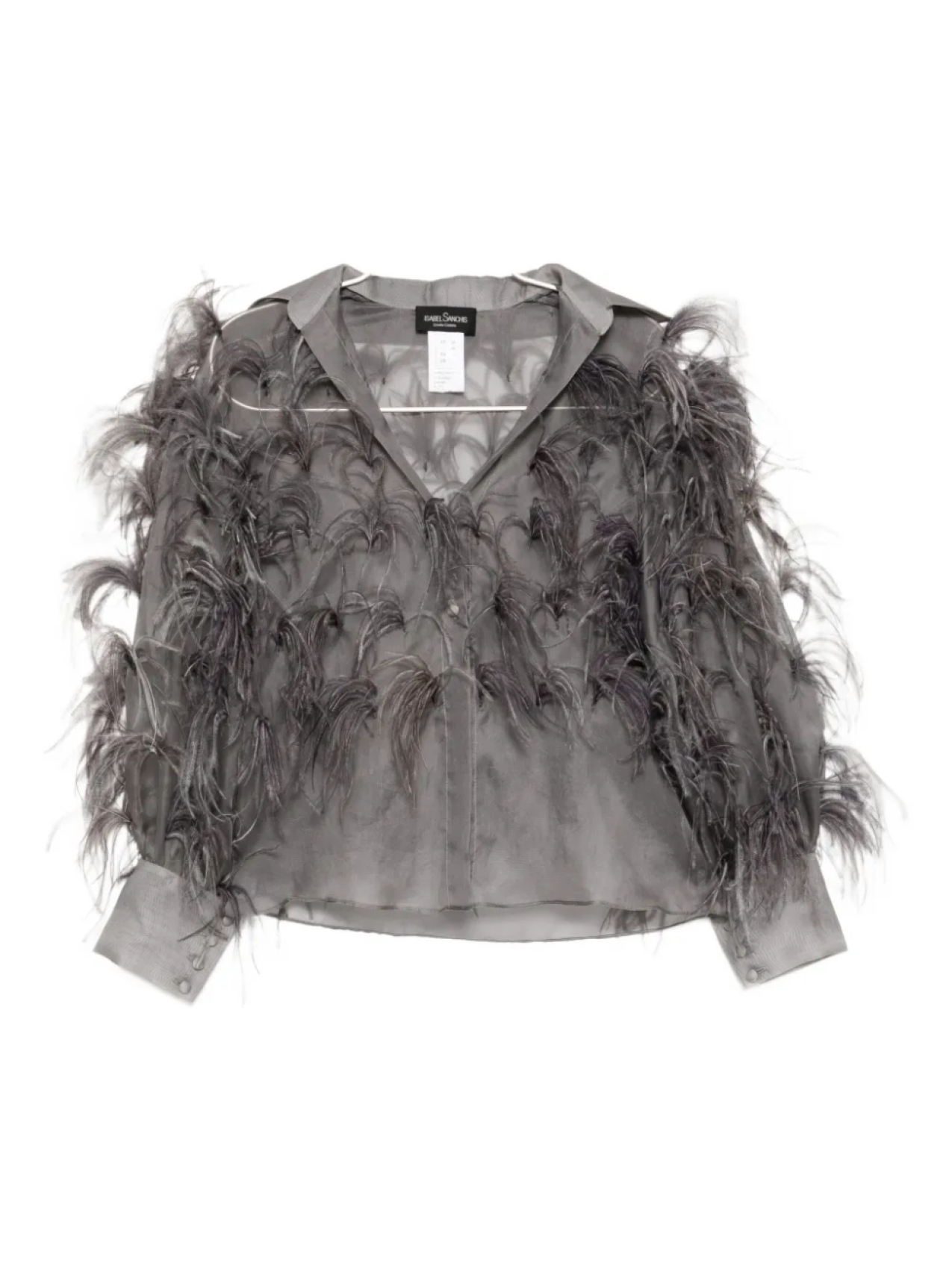 Рубашка с длинными рукавами Isabel Sanchis, серый
Рубашка с длинными рукавами Isabel Sanchis, серый