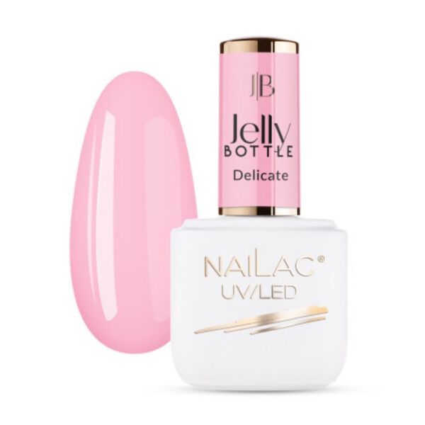 Гель в нежном флаконе, 7 мл. Nailac Jelly bottle, цвет delicate 
Гель в нежном флаконе, 7 мл. Nailac Jelly bottle, цвет delicate