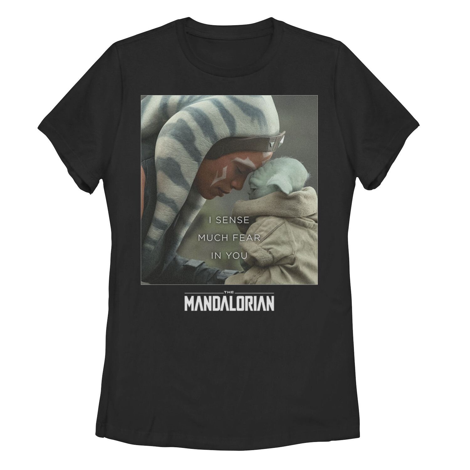 Футболка «Звёздные войны для юниоров: мандалорец Асока и ребенок, которого я чувствую страх» Licensed Character
Футболка «Звёздные войны для юниоров: мандалорец Асока и ребенок, которого я чувствую страх» Licensed Character