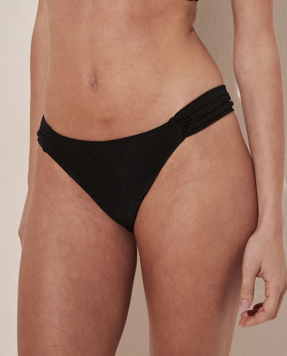 Простые бразильские плавки бикини Agua de coco, черный
Простые бразильские плавки бикини Agua de coco, черный