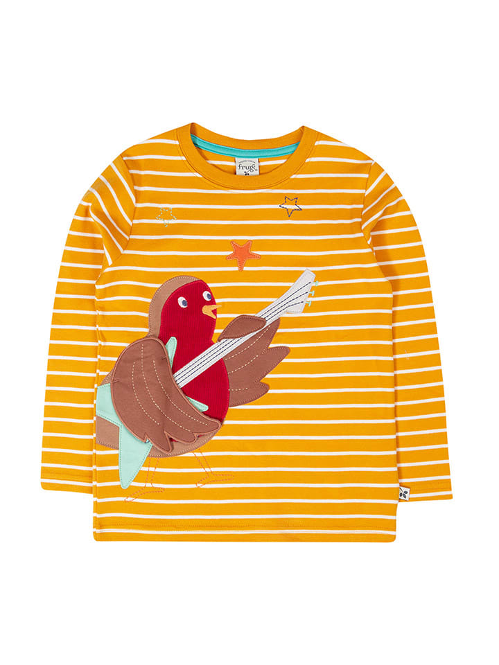 Frugi Футболка с длинными рукавами "Summit" желто-белого цвета
Frugi Футболка с длинными рукавами "Summit" желто-белого цвета