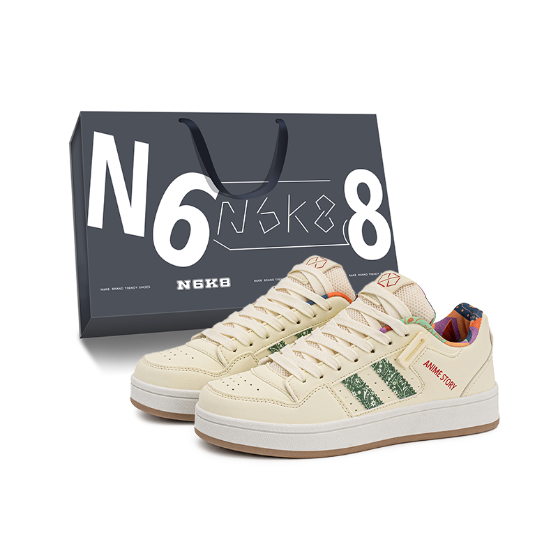 N6K8 Антискользящие износостойкие низкие скейтерские кеды унисекс Paisley, цвет Paisley
N6K8 Антискользящие износостойкие низкие скейтерские кеды унисекс Paisley, цвет Paisley