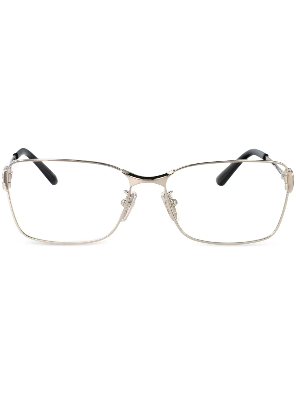 Очки в квадратной оправе Balenciaga Eyewear, серебряный
Очки в квадратной оправе Balenciaga Eyewear, серебряный