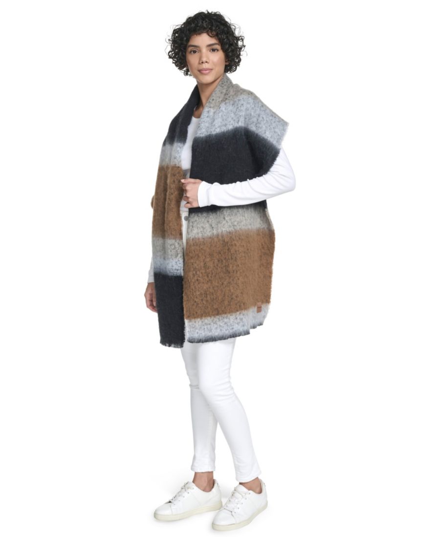 Шарф с цветовыми блоками Calvin Klein, Heather Mid Gray
Шарф с цветовыми блоками Calvin Klein, Heather Mid Gray