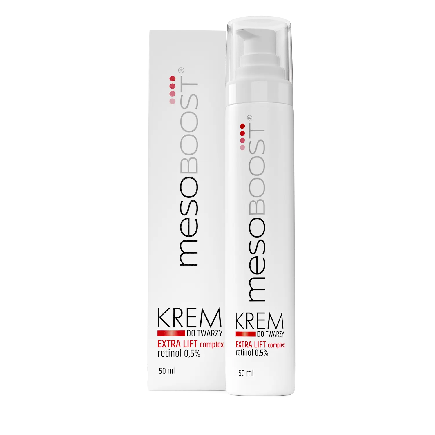 Крем для лица с Mesoboost Extra Lift Complex Retinol Forte, 50 мл
Крем для лица с Mesoboost Extra Lift Complex Retinol Forte, 50 мл