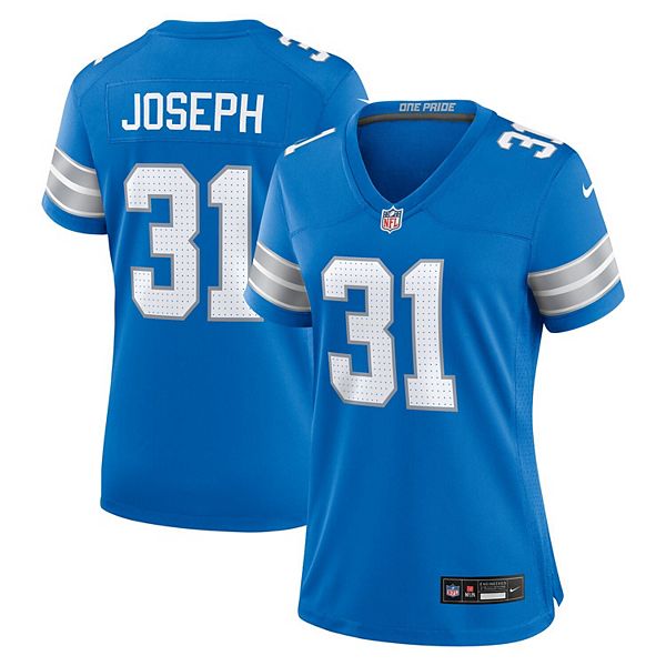 Женская футболка Kerby Joseph Detroit Lions Nike
Женская футболка Kerby Joseph Detroit Lions Nike